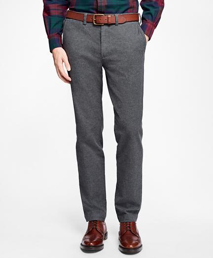 Brooks Brothers Brushed-flannel Stretch Chinos