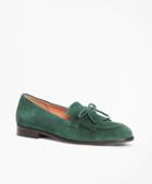 Brooks Brothers Suede Kiltie Loafers