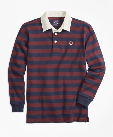Brooks Brothers Classic Striped Rugby