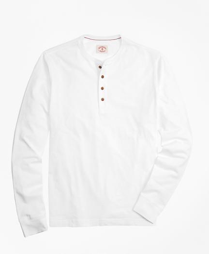 Brooks Brothers Garment-dyed Henley