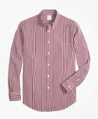 Brooks Brothers Milano Fit Check Seersucker Sport Shirt