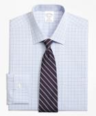 Brooks Brothers Regent Fitted Dress Shirt, Non-iron Overcheck