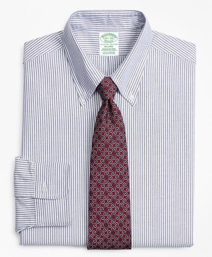 Brooks Brothers Original Polo Button-down Oxford Milano Slim-fit Dress Shirt, Candy Stripe