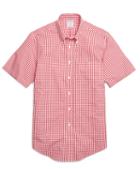 Brooks Brothers Non-iron Regent Fit Gingham Short-sleeve Sport Shirt