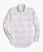 Brooks Brothers Milano Fit Oxford Multi-check Sport Shirt