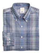 Brooks Brothers Men's Golden Fleece Slim Fit Multi District Check Sport Shirt