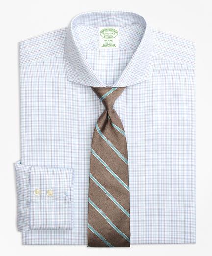 Brooks Brothers Milano Slim-fit Dress Shirt, Non-iron Bb#1 Micro-check