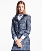 Brooks Brothers Women's Shimmer Boucle Jacket