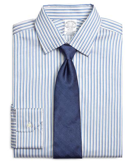 Brooks Brothers Regent Fit Heathered Twin Stripe Dress Shirt