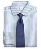 Brooks Brothers Regent Fit Heathered Twin Stripe Dress Shirt