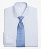Brooks Brothers Men's Slim Fitted Dress Shirt, Non-iron Mini-stripe