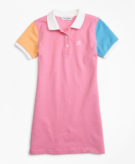 Brooks Brothers Fun Cotton Pique Polo Dress