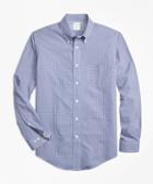 Brooks Brothers Non-iron Milano Fit Micro-gingham Sport Shirt