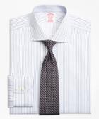 Brooks Brothers Non-iron Madison Fit Framed Music Stripe Dress Shirt