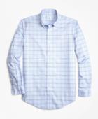 Brooks Brothers Men's Non-iron Regent Fit Double-grid Check Sport Shirt