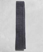 Brooks Brothers Golden Fleece Square-end Houndstooth Tie