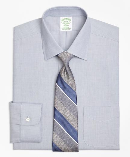 Brooks Brothers Non-iron Milano Fit End-on-end Stretch Dress Shirt