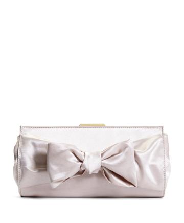 Brooks Brothers Satin Bow Clutch