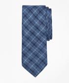 Brooks Brothers Multi-windowpane Linen Tie