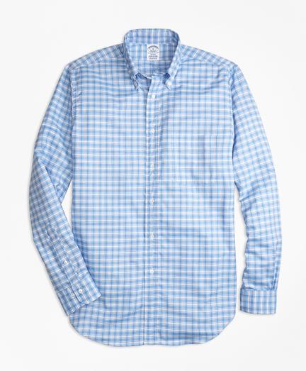 Brooks Brothers Regent Fit Oxford Check Sport Shirt