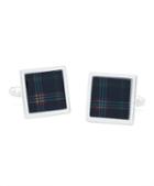 Brooks Brothers Tartan Square Cuff Links