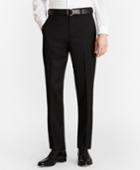 Brooks Brothers Men's Milano Fit Flat-front Classic Gabardine Trousers