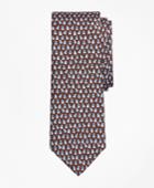 Brooks Brothers Men's Winter Hat Print Tie