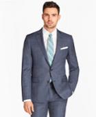 Brooks Brothers Men's Regent Fit Saxxon Wool Plaid 1818 Suit