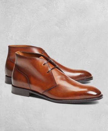 Brooks Brothers Men's Golden Fleece Leather Boots