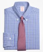 Brooks Brothers Non-iron Madison Fit Framed Check Dress Shirt