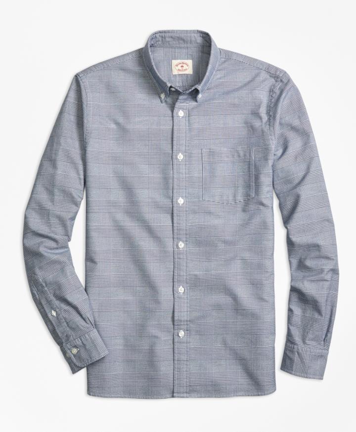 Brooks Brothers Men's Glen Plaid Sport Shirt