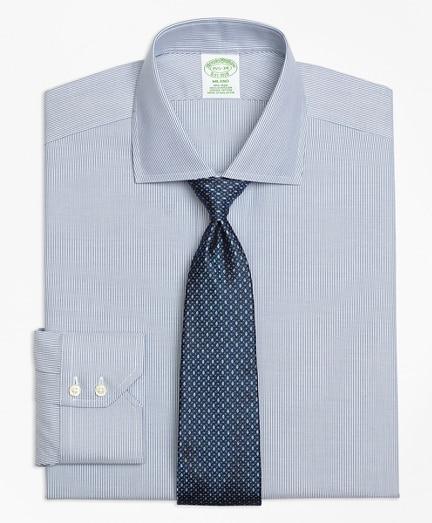 Brooks Brothers Milano Slim-fit Dress Shirt, Non-iron Mini-stripe