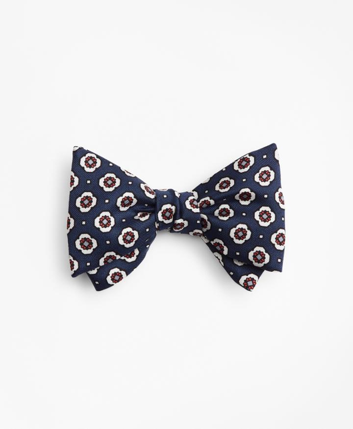 Brooks Brothers Men's Medallion Print Bow Tie