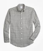 Brooks Brothers Regent Fit Luxury Gingham Flannel Sport Shirt