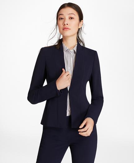 Brooks Brothers Crepe Satin Jacket