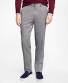 Brooks Brothers Men's Slim-fit Crowsfoot Cotton Dobby Trousers