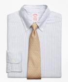 Brooks Brothers Traditional Fit Original Polo Button-down Oxford Bengal Dress Shirt