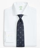 Brooks Brothers Milano Slim-fit Dress Shirt, Non-iron Herringbone
