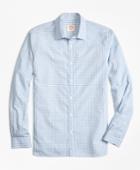 Brooks Brothers Men's Check Nine-to-nine Cotton Poplin Shirt