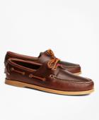 Brooks Brothers Men's Leather Boat Shoes