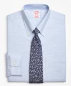 Brooks Brothers Brookscool Madison Classic-fit Dress Shirt, Non-iron Ground Micro-check
