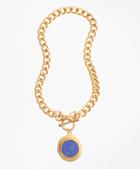 Brooks Brothers Gold-plated Toggle Pendant Necklace