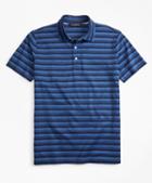 Brooks Brothers Slim Fit Cotton Jersey Stripe Polo Shirt