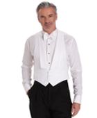 Brooks Brothers Men's White Cotton Pique Tuxedo Vest