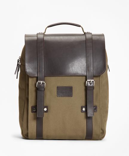 Brooks Brothers Canvas Backpack