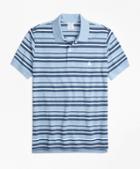 Brooks Brothers Slim Fit Supima Cotton Pique Varied Stripe Polo Shirt