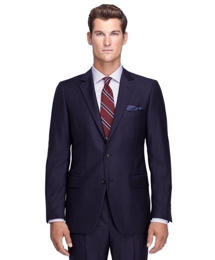 Brooks Brothers Fitzgerald Fit Shadow Stripe 1818 Suit