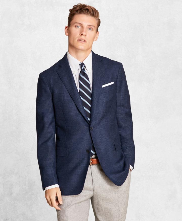 Brooks Brothers Men's Golden Fleece Textured Wool Sport Coat