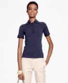 Brooks Brothers Women's Button-down Polo Sweater