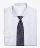 Brooks Brothers Men's Golden Fleece Slim Fitted Dress Shirt, Tonal Stripe